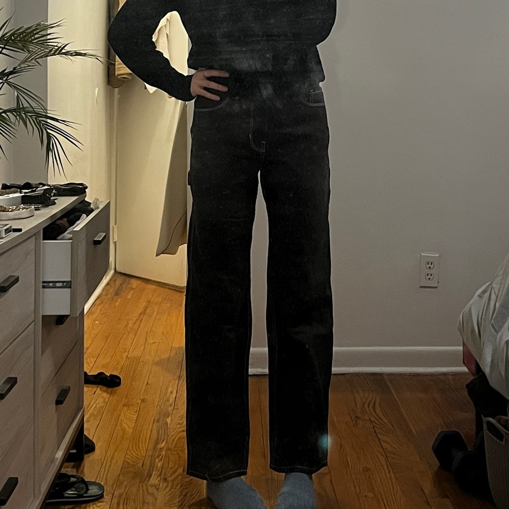 Urban Outfitters Brown Straight Leg Jeans